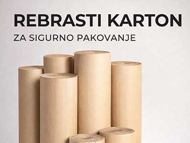 rebrasti karton u rolni za zastitu poda